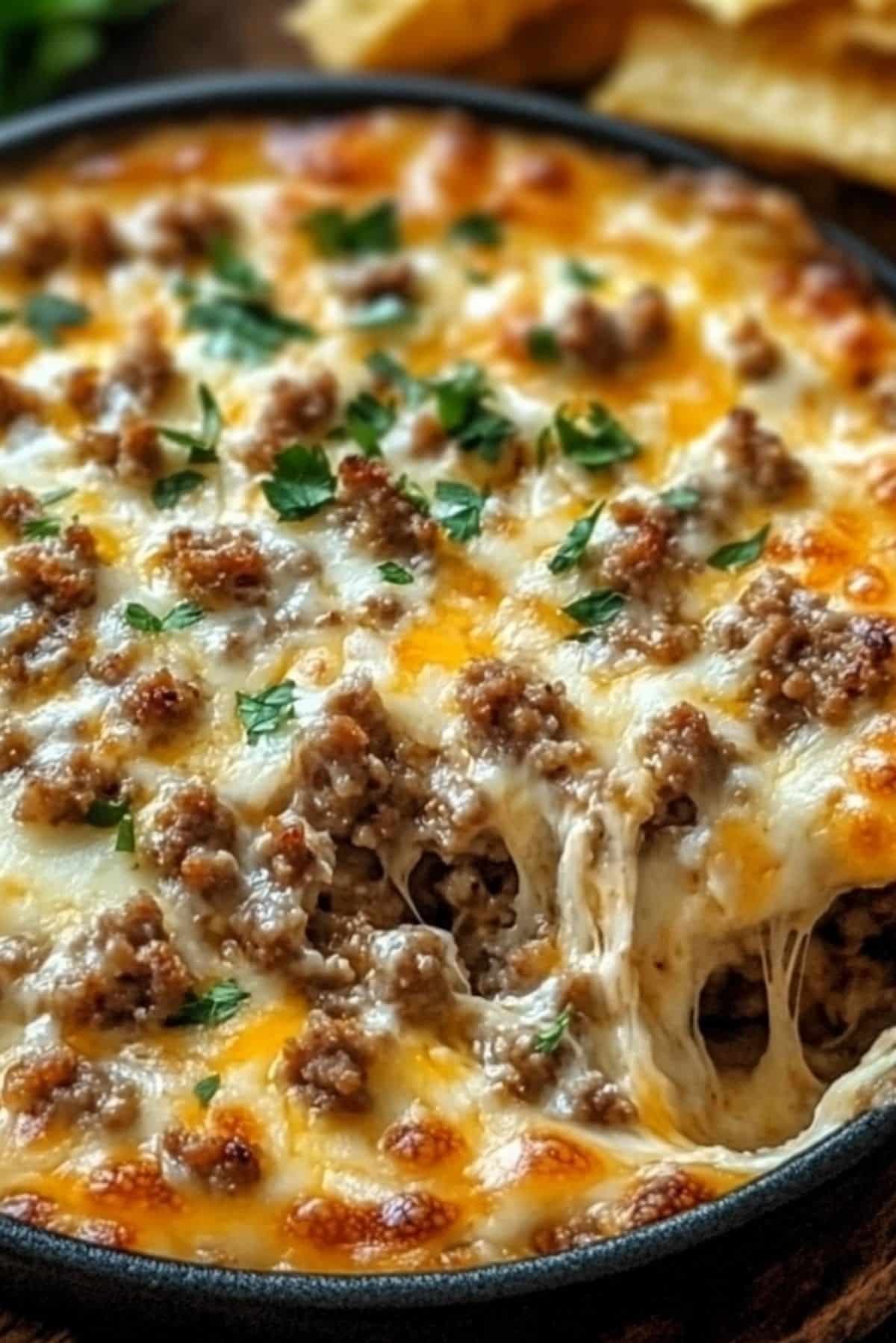 Sausage Cheese Dip: The Ultimate Party Snack