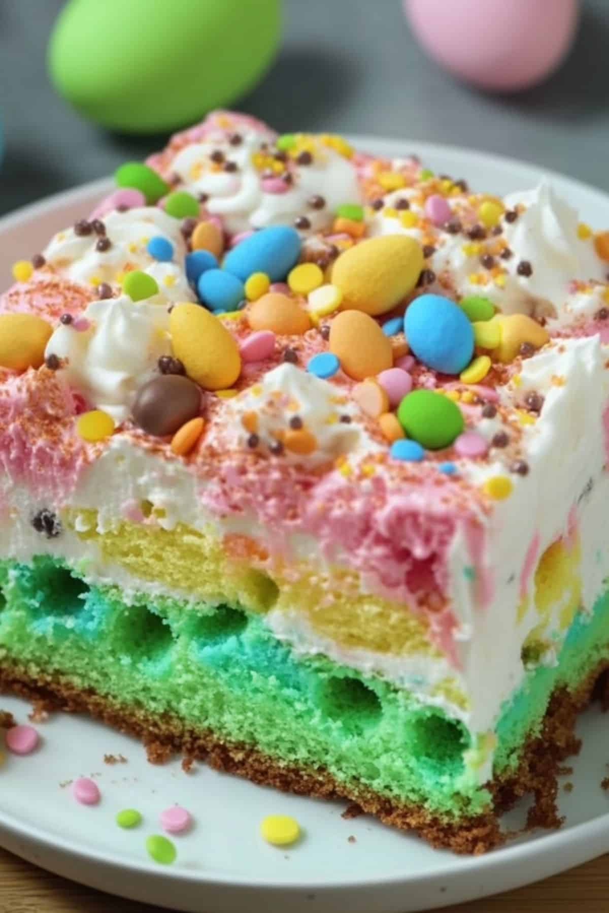 Easter Poke Cake