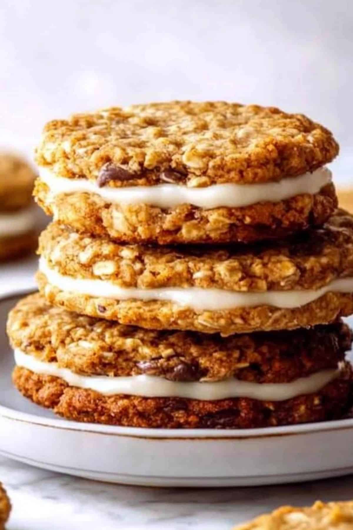 Oatmeal Sandwich Cookies – Soft, Chewy, and Irresistible