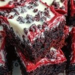 Cookies & Cream Red Velvet Brownies – A Dessert Dream Come True