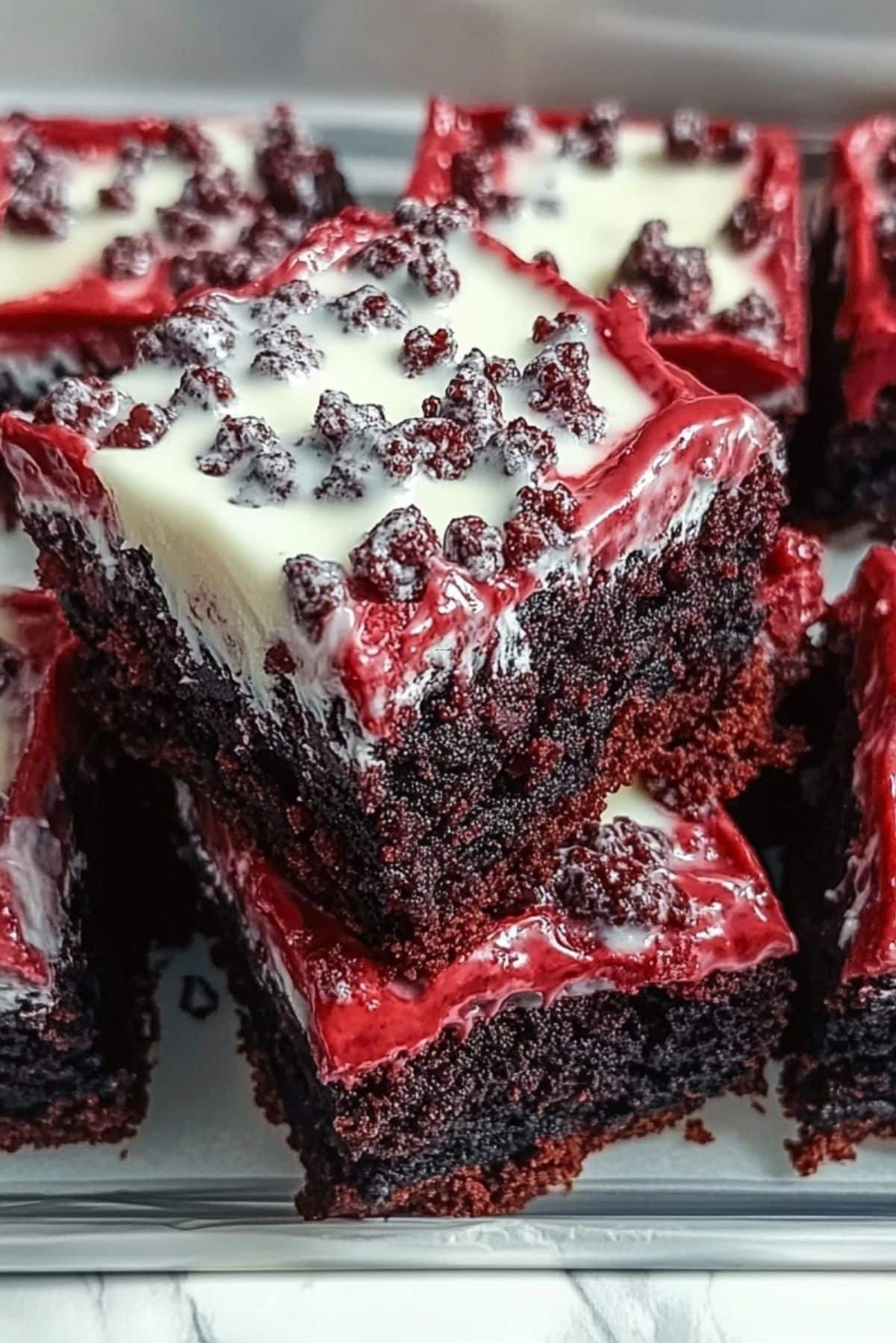 Cookies & Cream Red Velvet Brownies – A Dessert Dream Come True