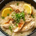 Chicken Arroz Caldo (Chicken Rice Porridge)