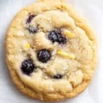 Soft and Chewy Lemon Blueberry Cookies – A Bright & Fruity Treat