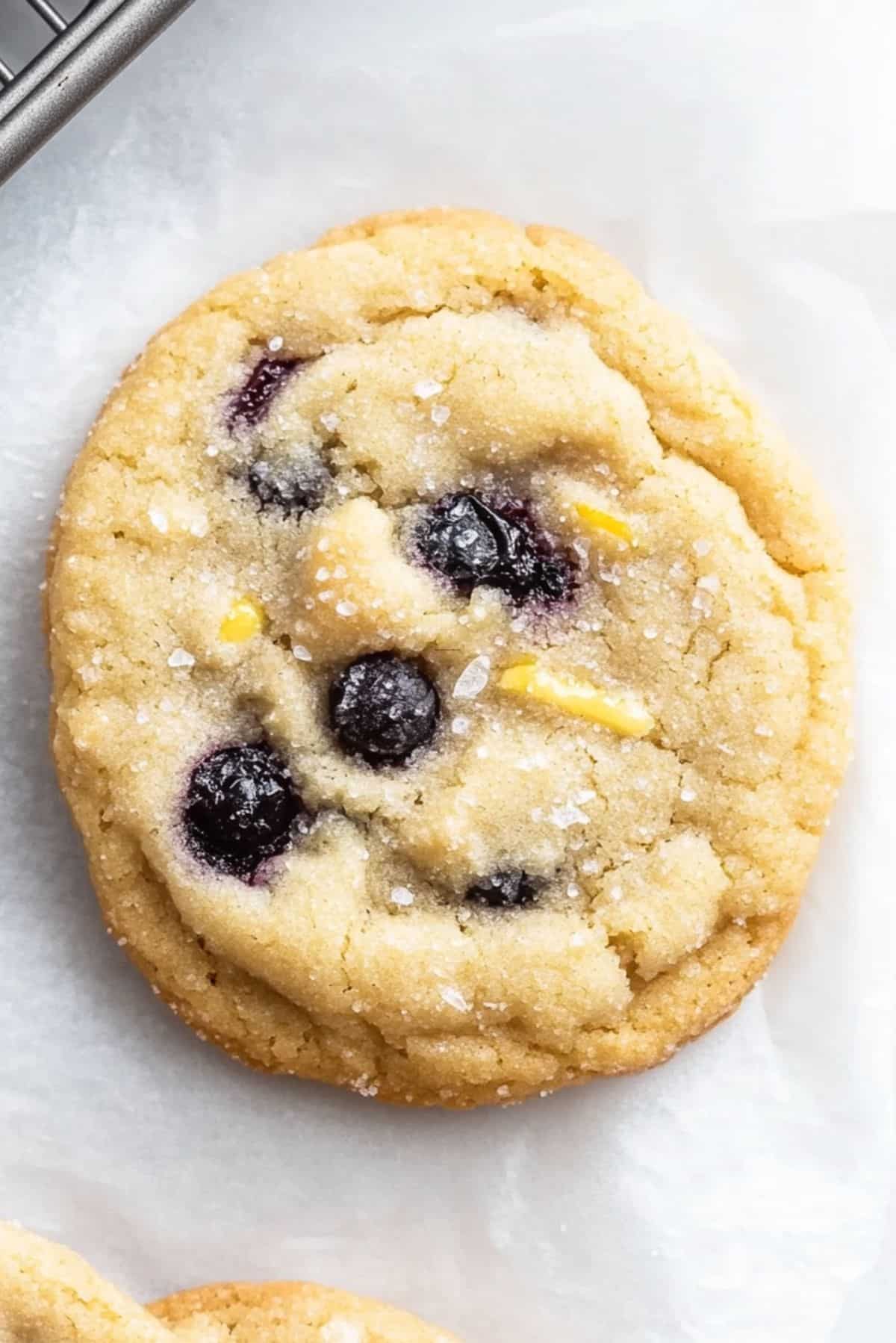 Soft and Chewy Lemon Blueberry Cookies – A Bright & Fruity Treat