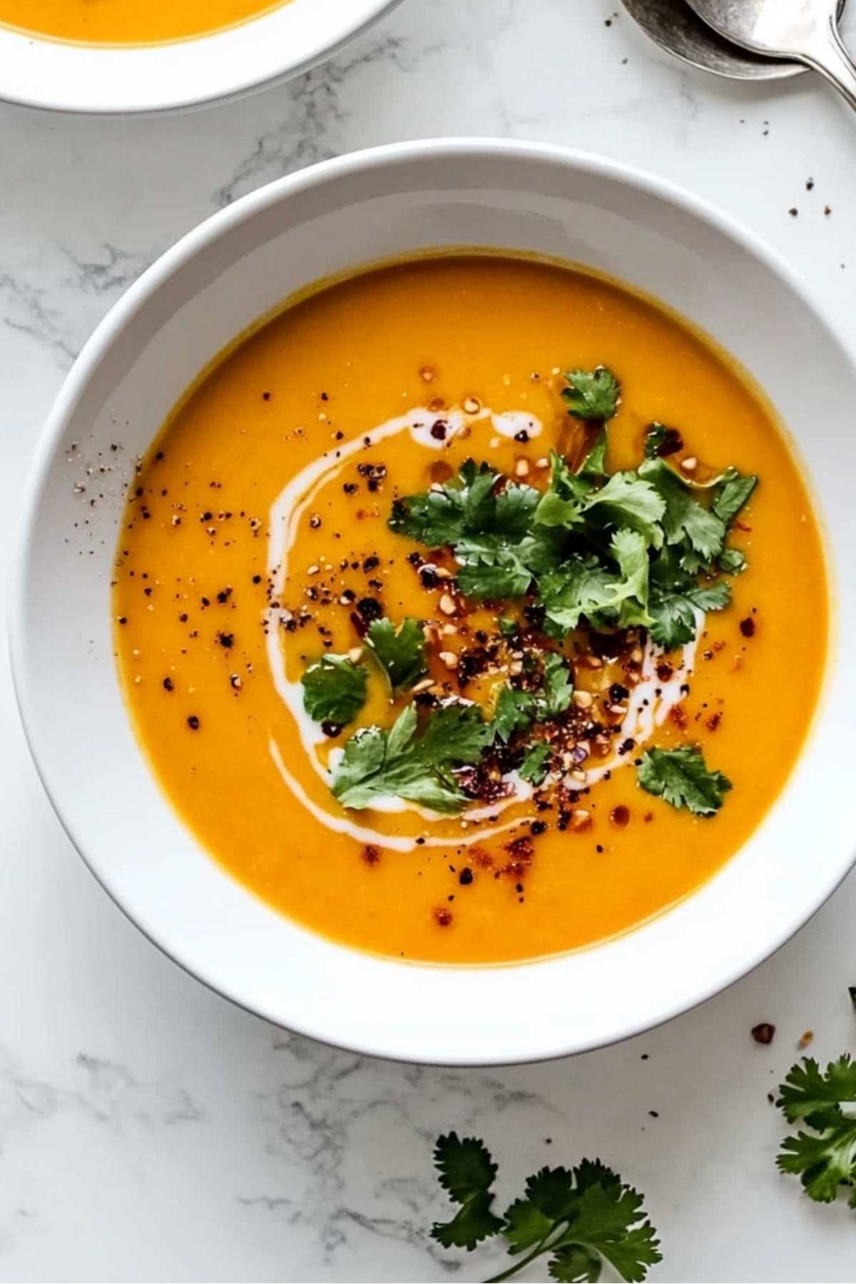 Spicy Thai Butternut Squash Soup