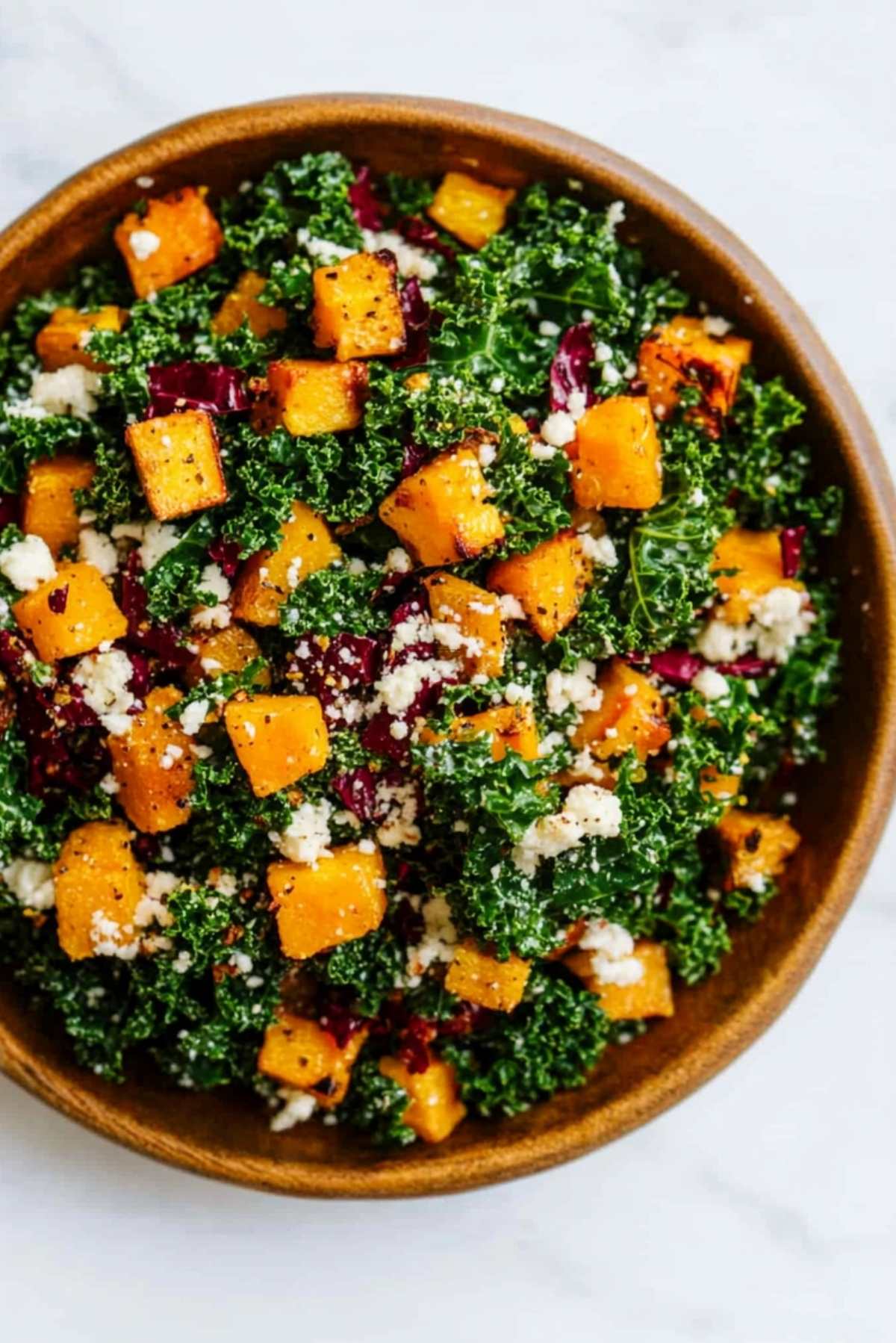 Butternut Squash Kale Salad