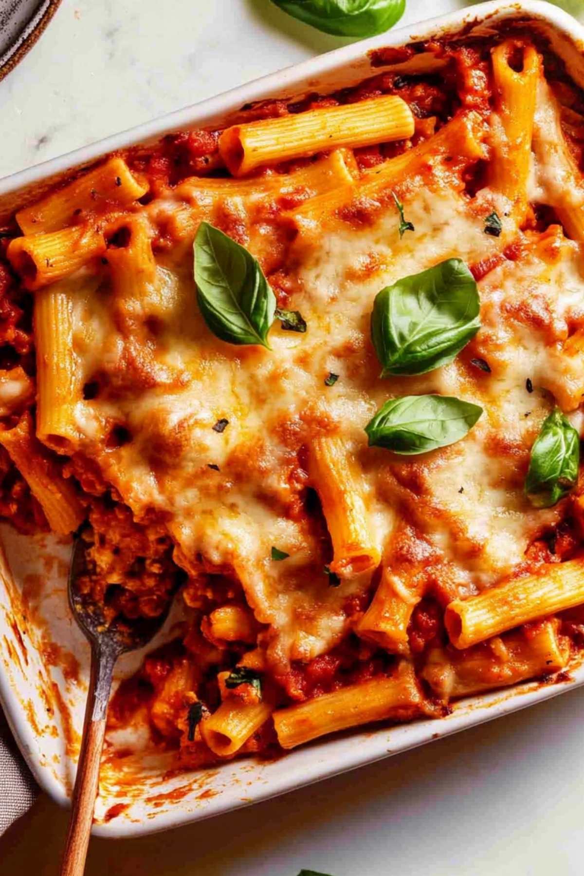 This Baked Ziti Is What I Make When I Want Something Cozy, Cheesy, and Crowd-Pleasing