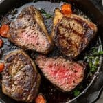 Cast Iron Pan-Seared Steak (Oven-Finished)