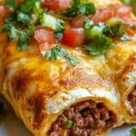 Crispy Beef and Cheese Chimichangas – A Restaurant-Style Favorite at Home
