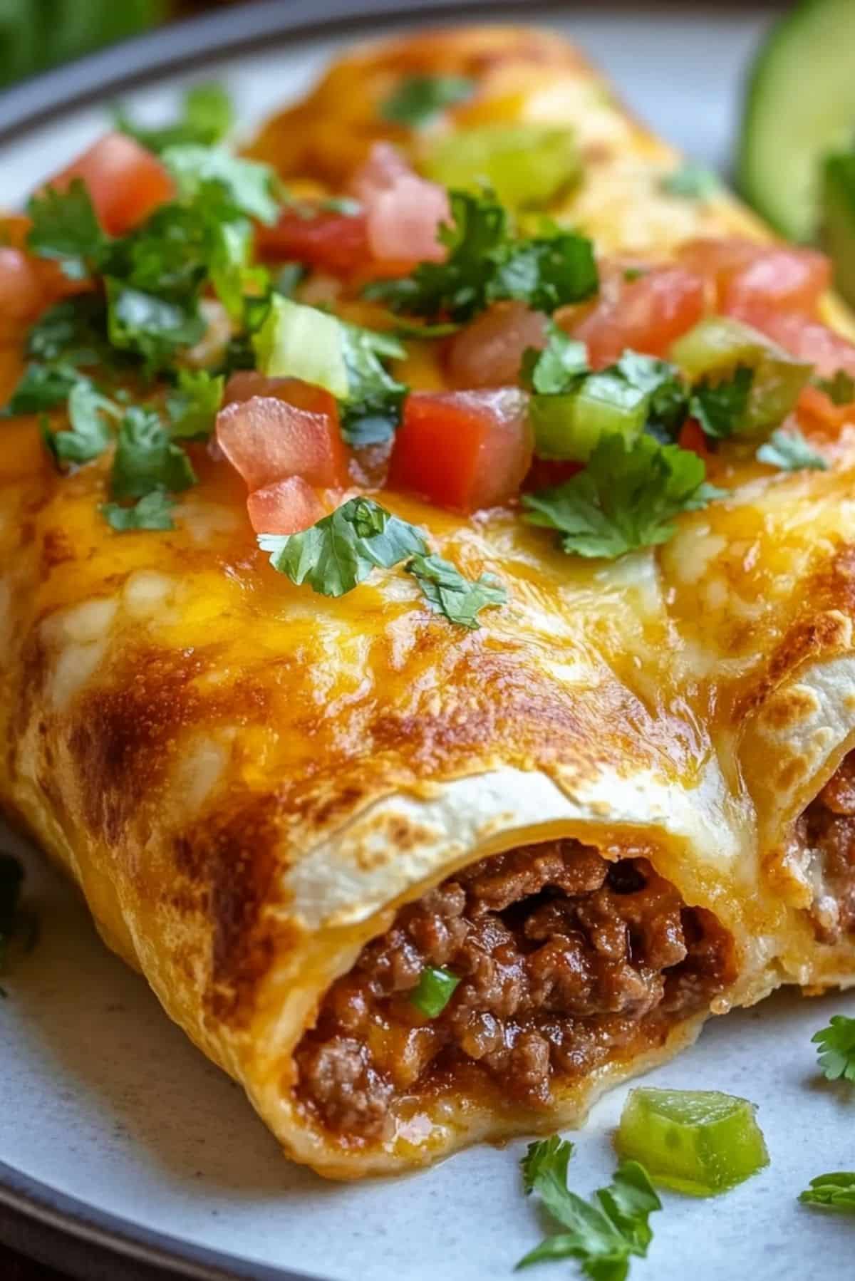 Crispy Beef and Cheese Chimichangas – A Restaurant-Style Favorite at Home