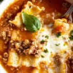 Lasagna Soup – All the Comfort of Lasagna Without the Layers