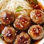Vietnamese Meatballs and Noodles (Bún Chả)