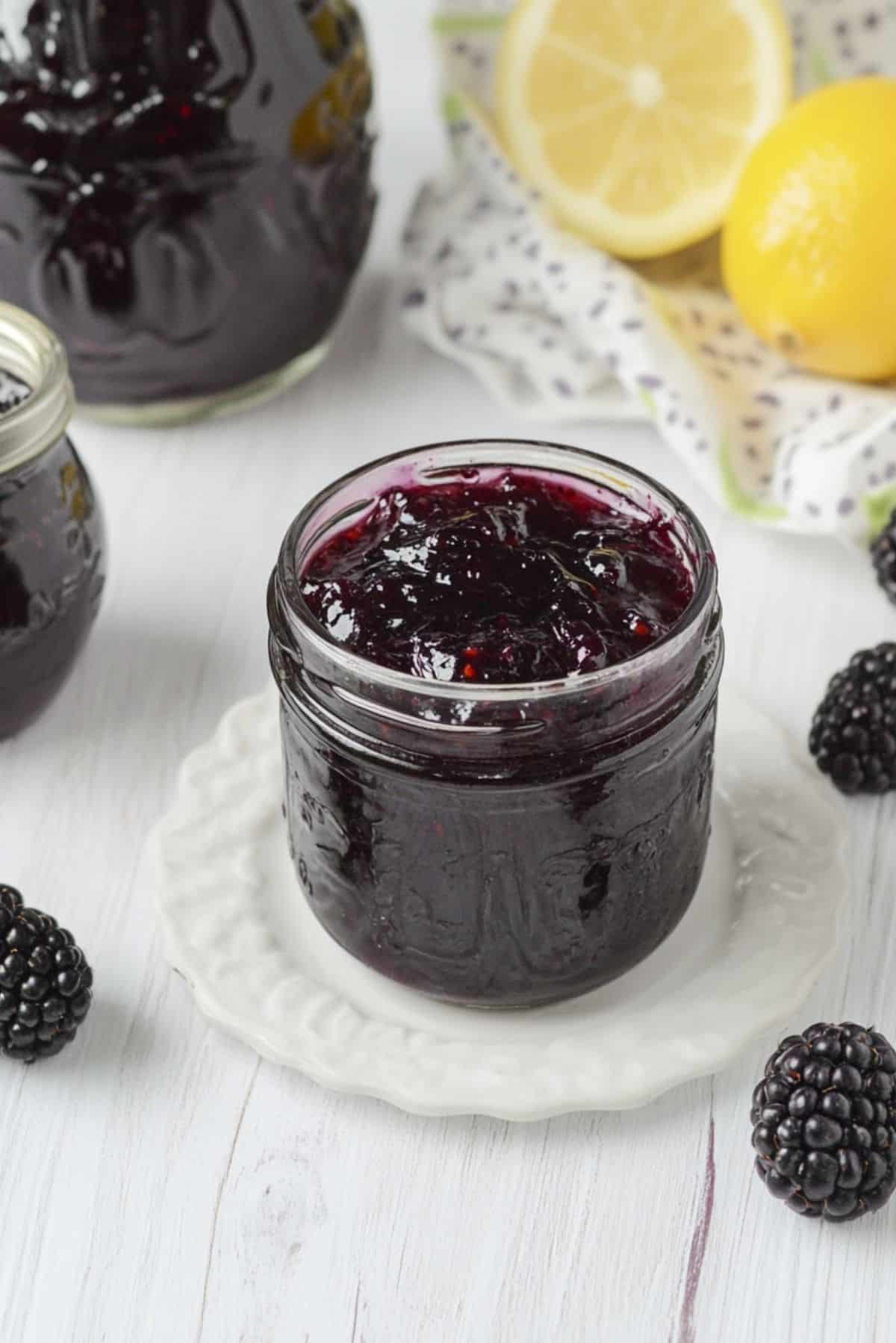 The Most Irresistible Blackberry Vanilla Bourbon Jam