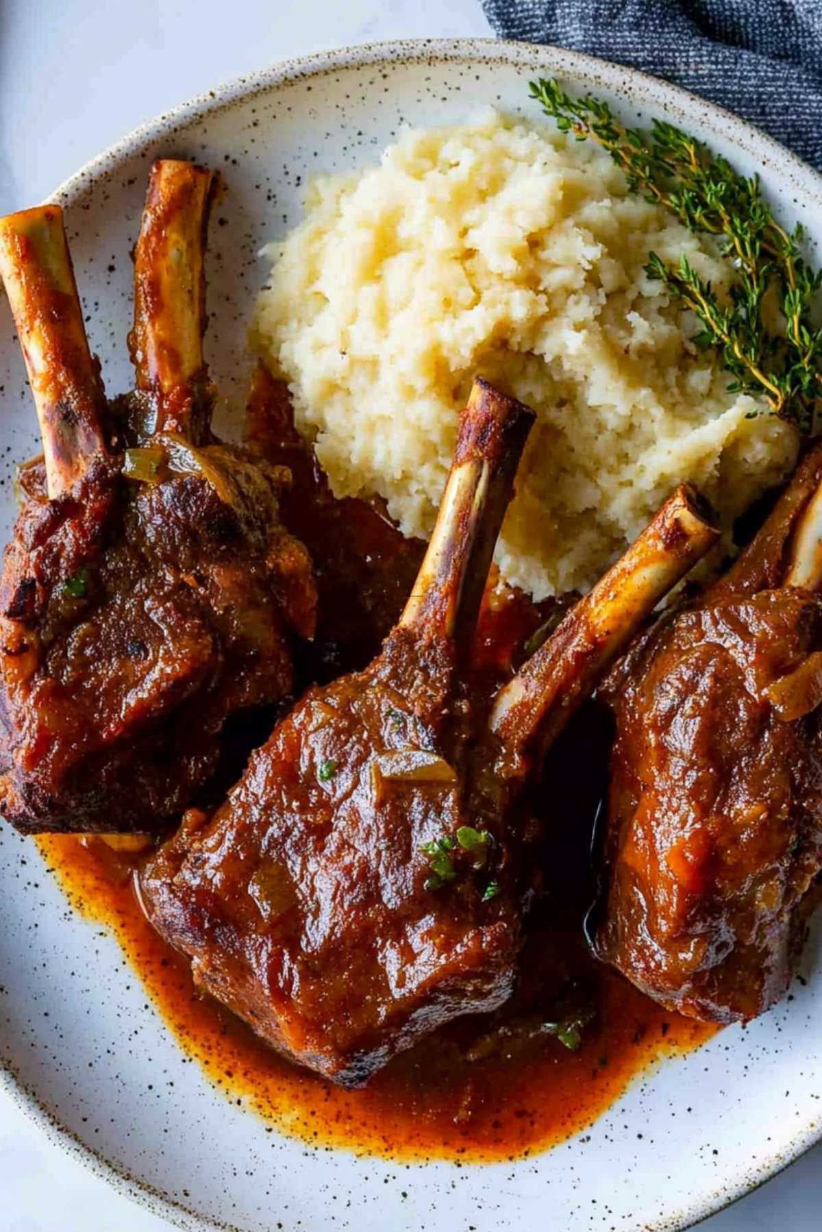 The Fancy Little Dinner That Practically Cooks Itself: Braised Lamb Shanks
