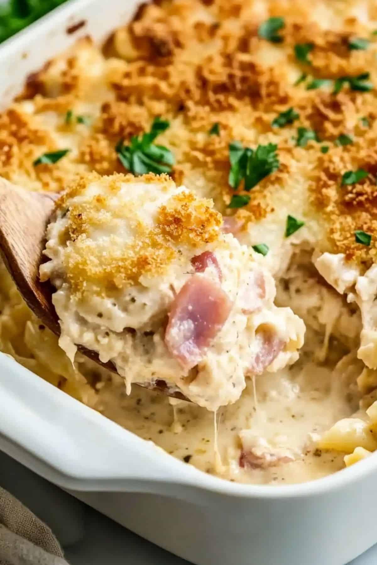 Chicken Cordon Bleu Casserole – All the Flavor, None of the Fuss