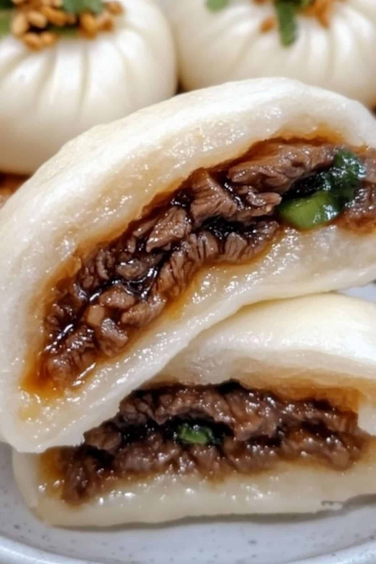 Tender Beef Bao Buns – Soft, Fluffy, and Packed with Flavor