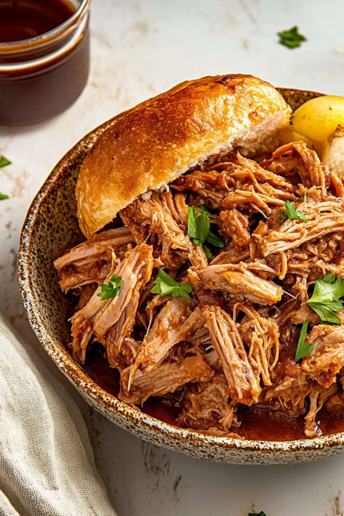 Slow Cooker Texas Pulled Pork