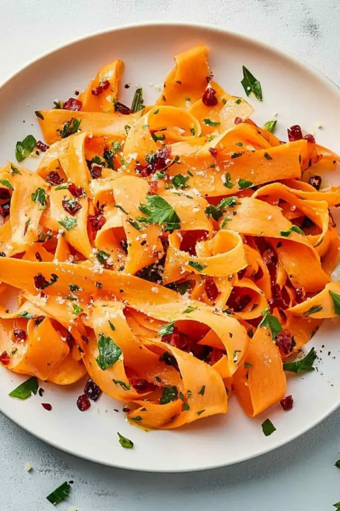 Carrot Ribbon Salad 4 Carrot Ribbon Salad