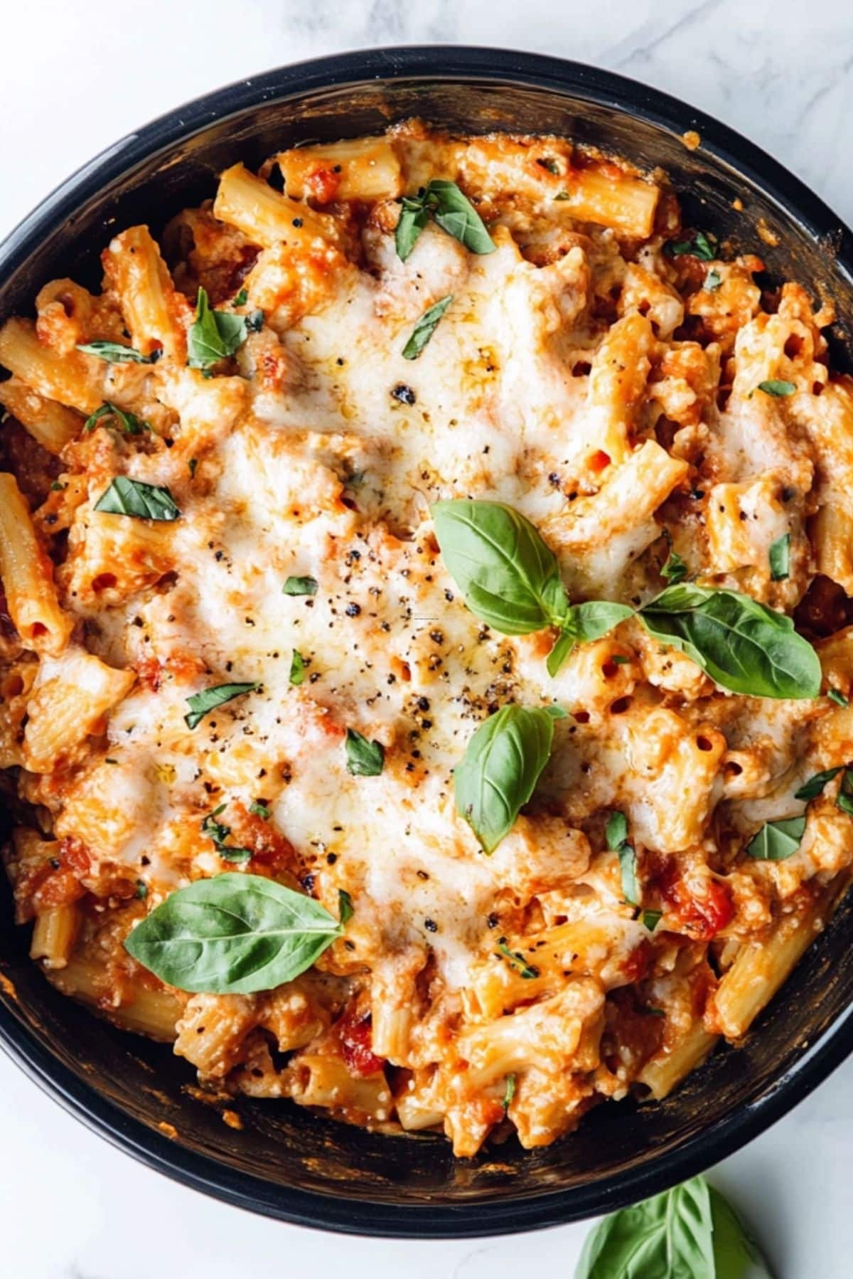Crockpot Baked Ziti