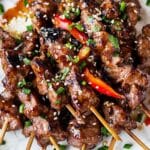 Easy Beef Teriyaki Skewers