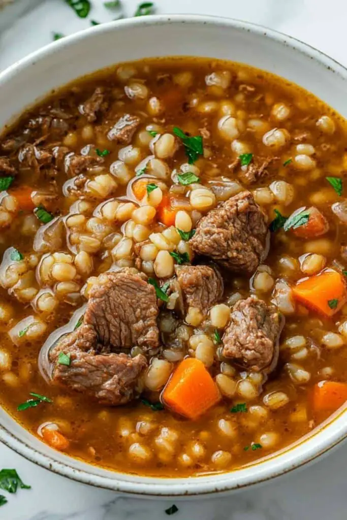 Beef Barley Soup
