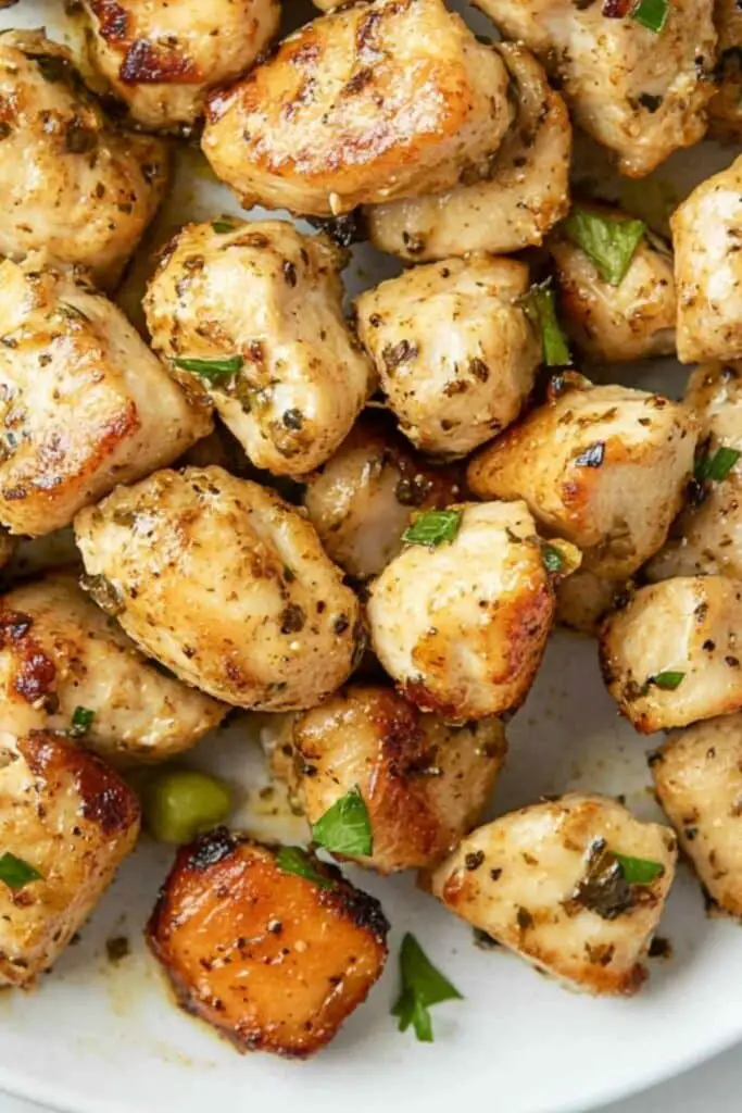 Garlic Butter Chicken Bites 4 Garlic Butter Chicken Bites