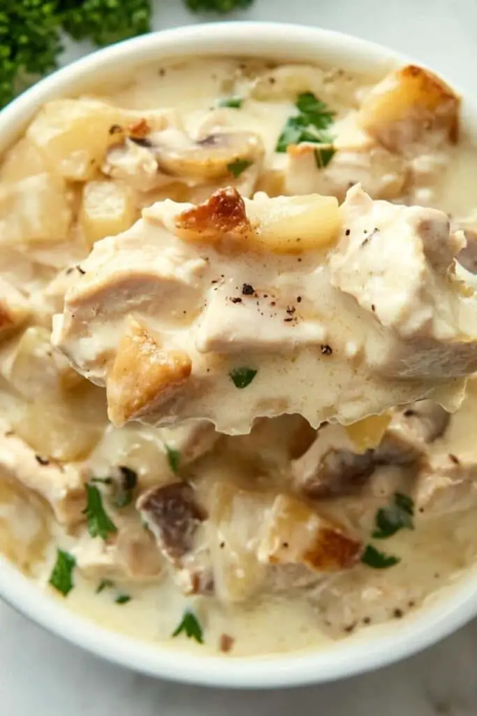 Creamy Swiss Chicken Casserole 4 Creamy Swiss Chicken Casserole