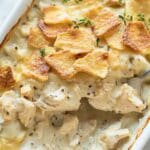 Creamy Swiss Chicken Casserole