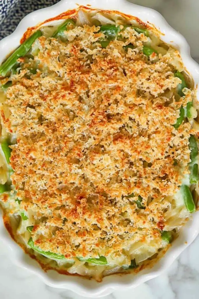 French Onion Green Bean Casserole 4 French Onion Green Bean Casserole