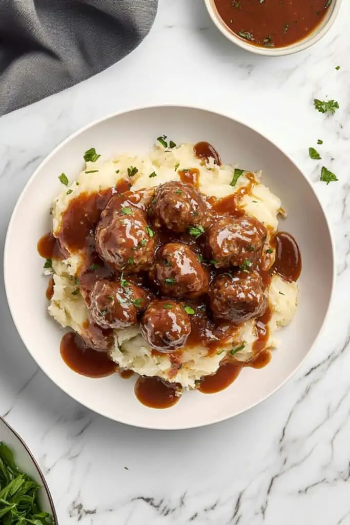 Smothered Meatballs 4 Smothered Meatballs