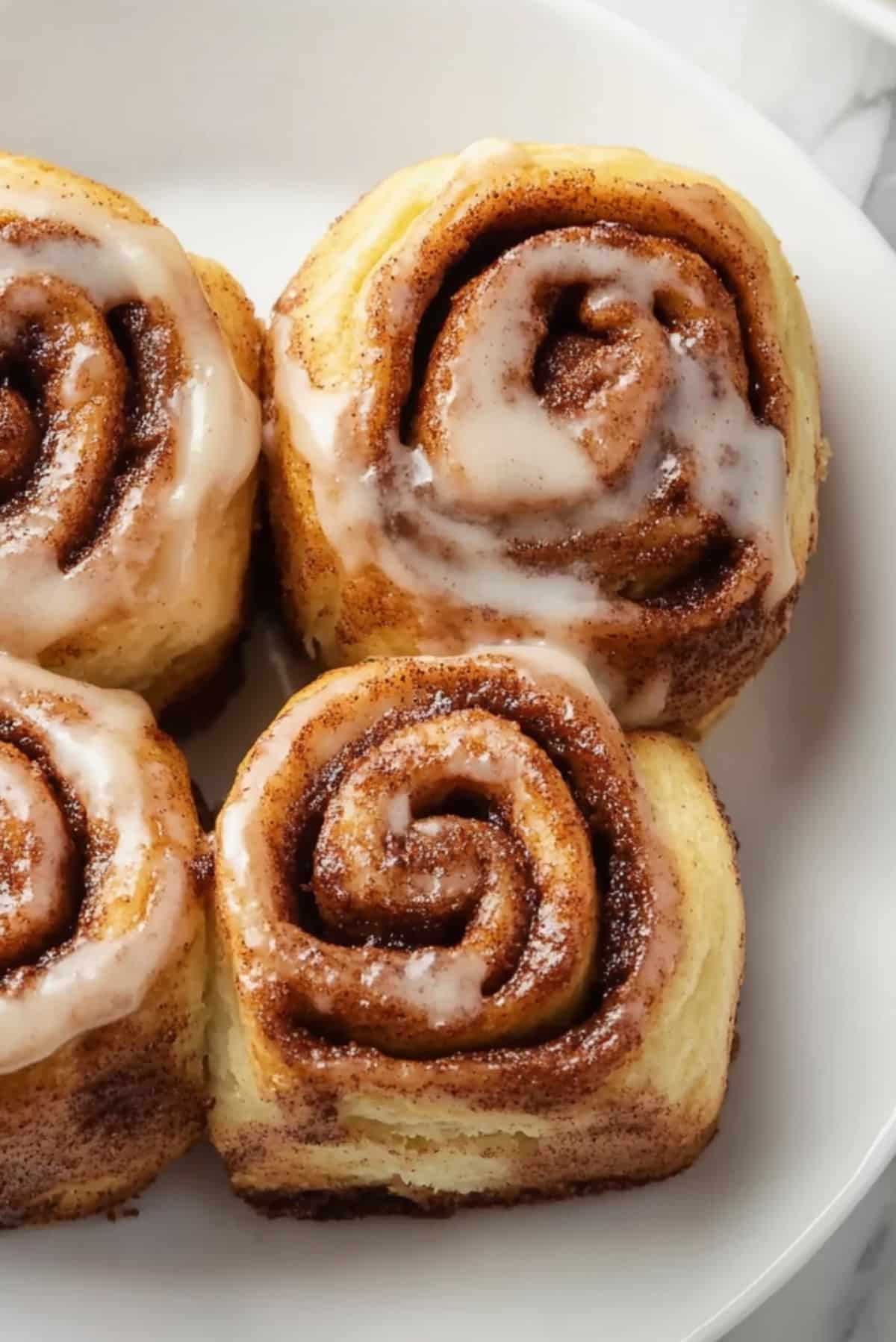 No Yeast Cinnamon Rolls – Easy
