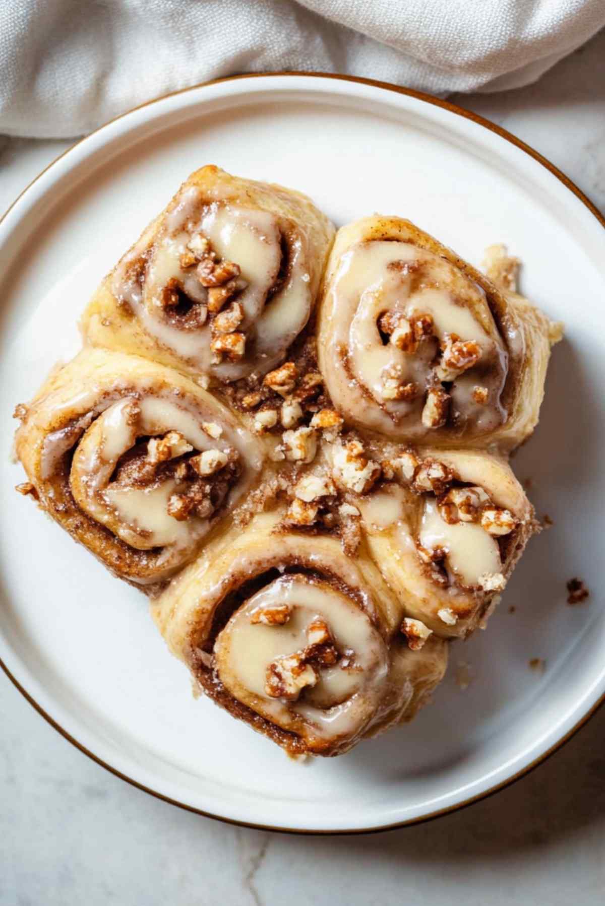 Tagalong Cinnamon Rolls