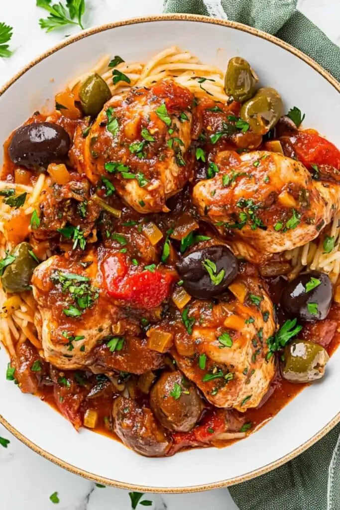 Slow Cooker Chicken Cacciatore 4 Slow Cooker Chicken Cacciatore