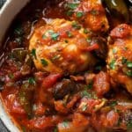 Slow Cooker Chicken Cacciatore