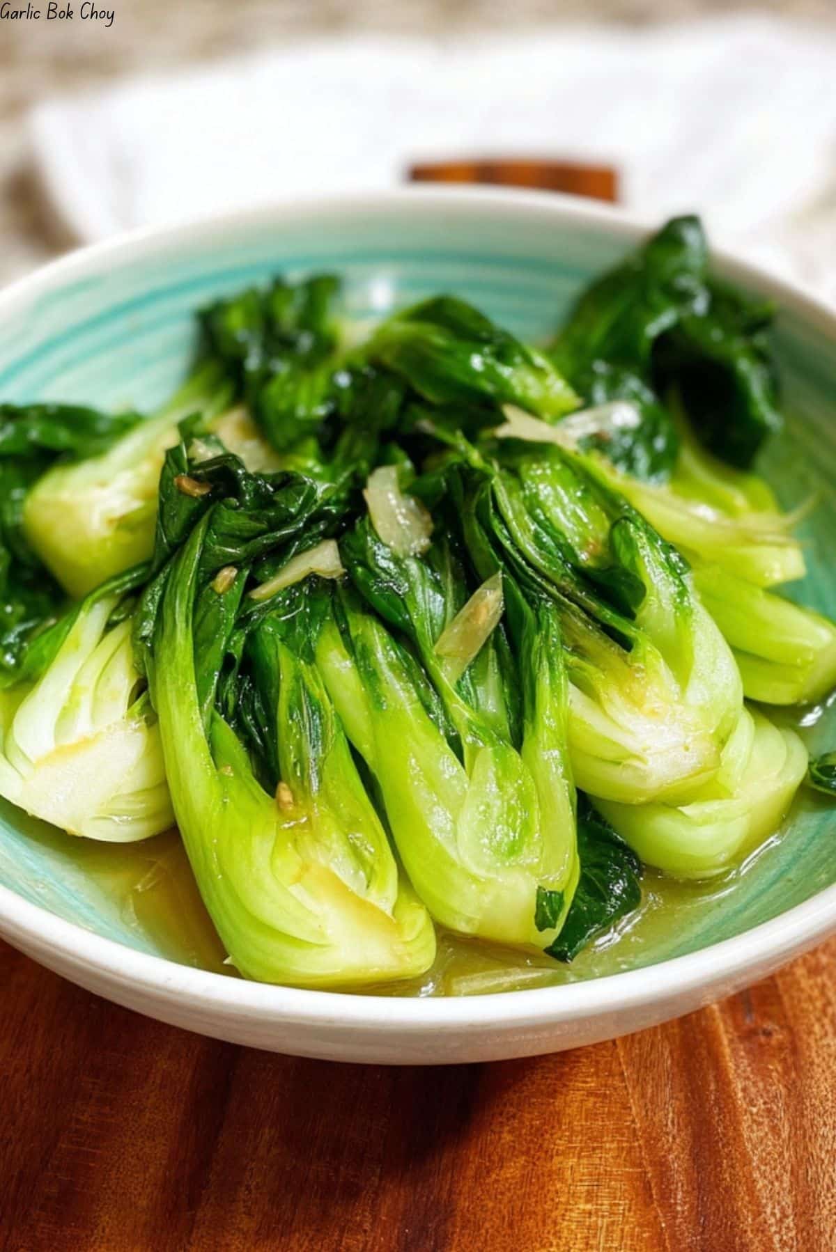 Garlic Bok Choy