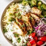 Greek Chicken Bowls