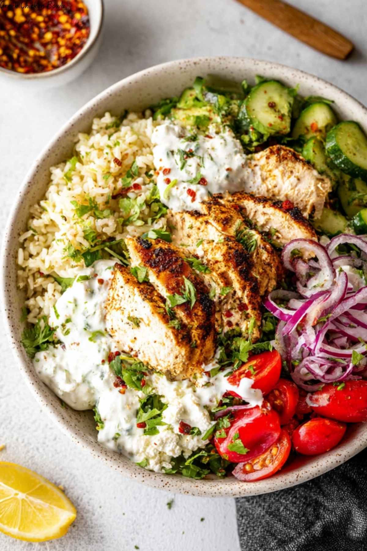 Greek Chicken Bowls