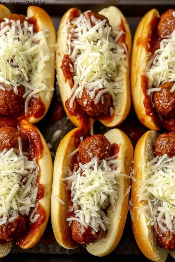 Easy Weeknight Meatball Sub 4 Easy Weeknight Meatball Sub