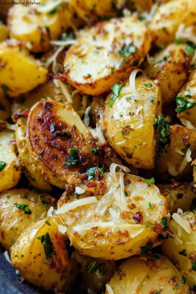 Italian Roasted Potatoes 4 Italian Roasted Potatoes