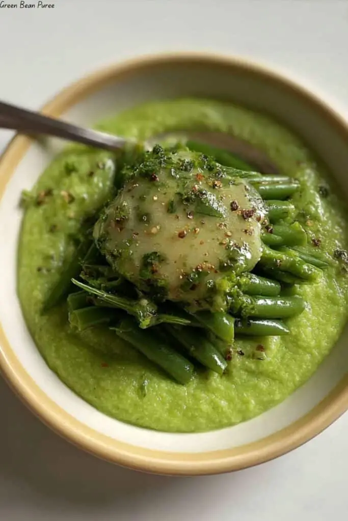 Green Bean Puree 4 Green Bean Puree