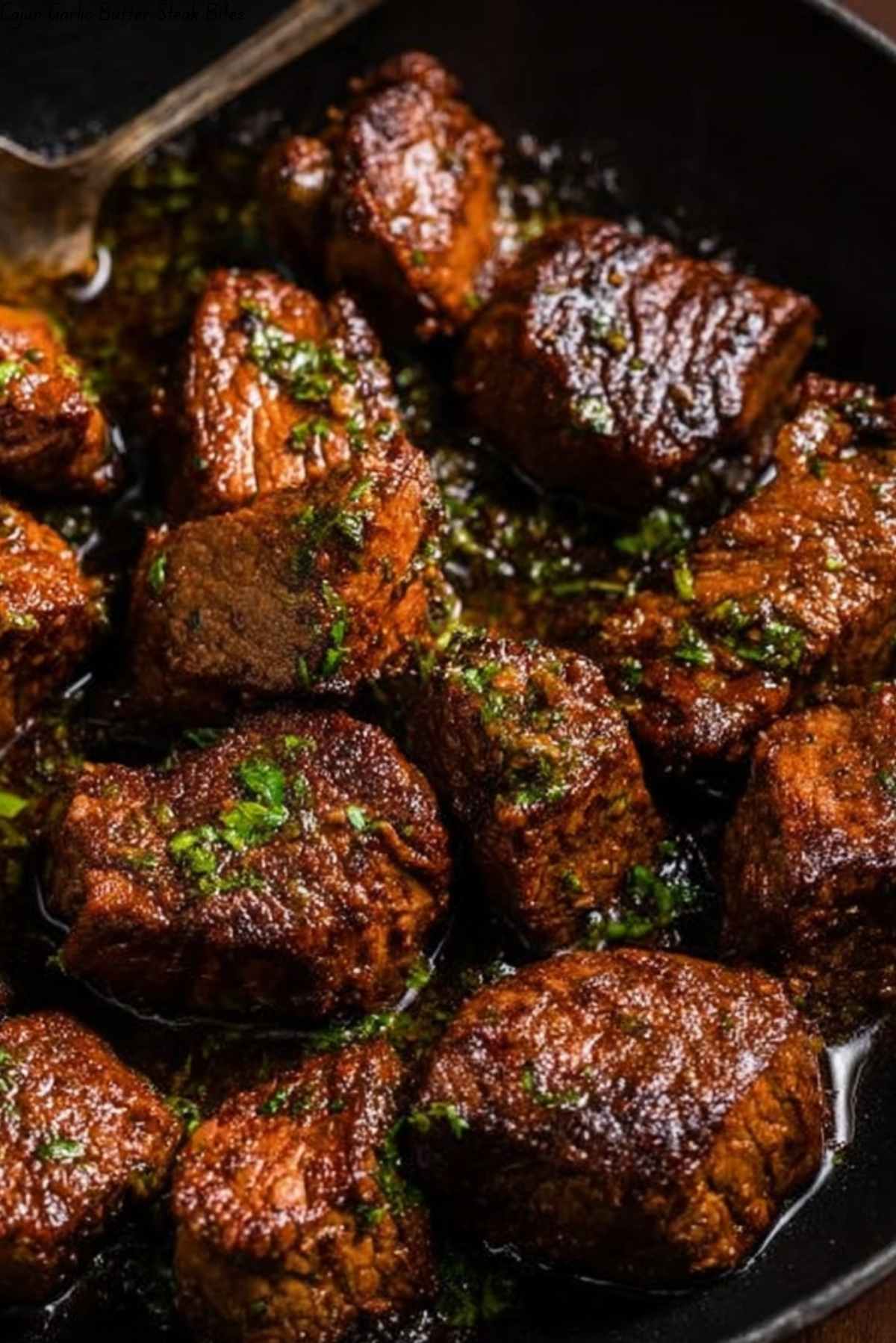 Cajun Garlic Butter Steak Bites