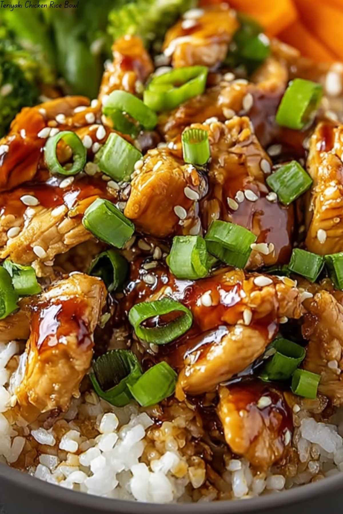 Teriyaki Chicken Rice Bowl