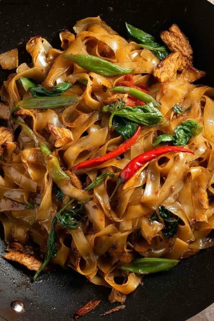 Drunken noodles 4 Drunken noodles