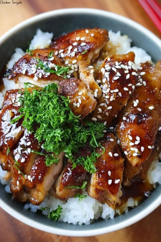 Chicken Teriyaki 4 Chicken Teriyaki