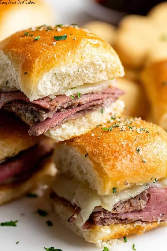 Easy Roast Beef Sliders 4 Easy Roast Beef Sliders