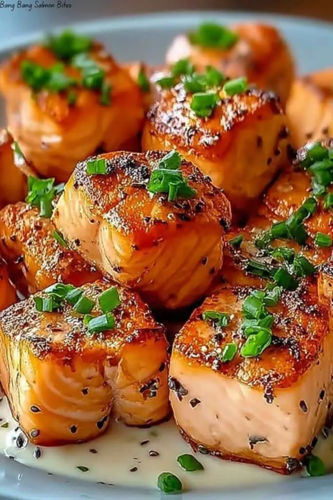 Bang Bang Salmon Bites 4 Bang Bang Salmon Bites