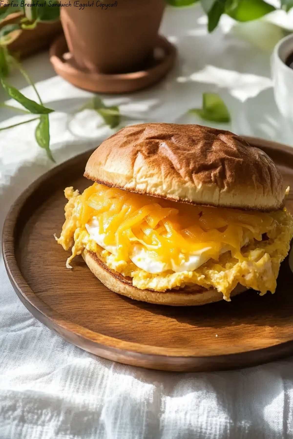 Fairfax Breakfast Sandwich (Eggslut Copycat)