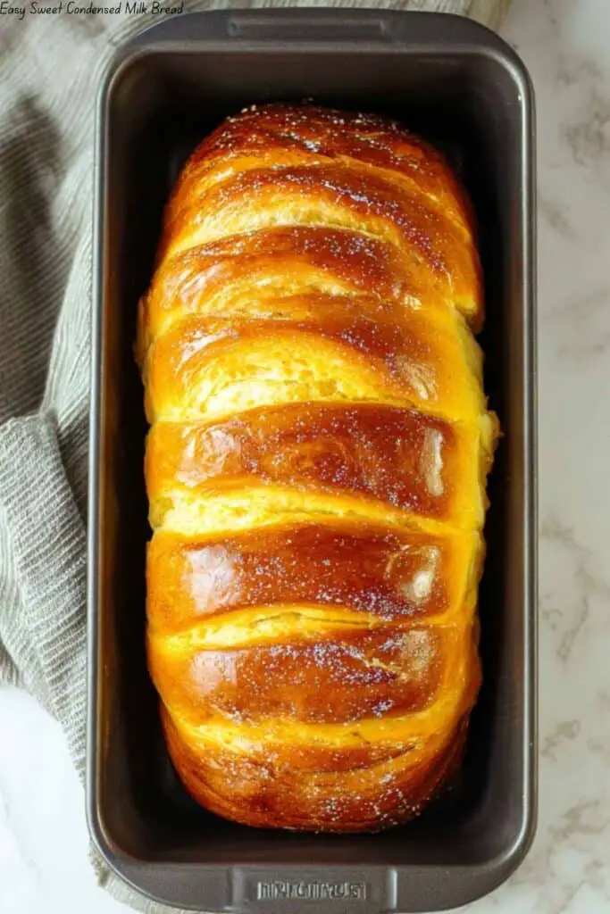 Easy Sweet Condensed Milk Bread 4 Easy Sweet Condensed Milk Bread