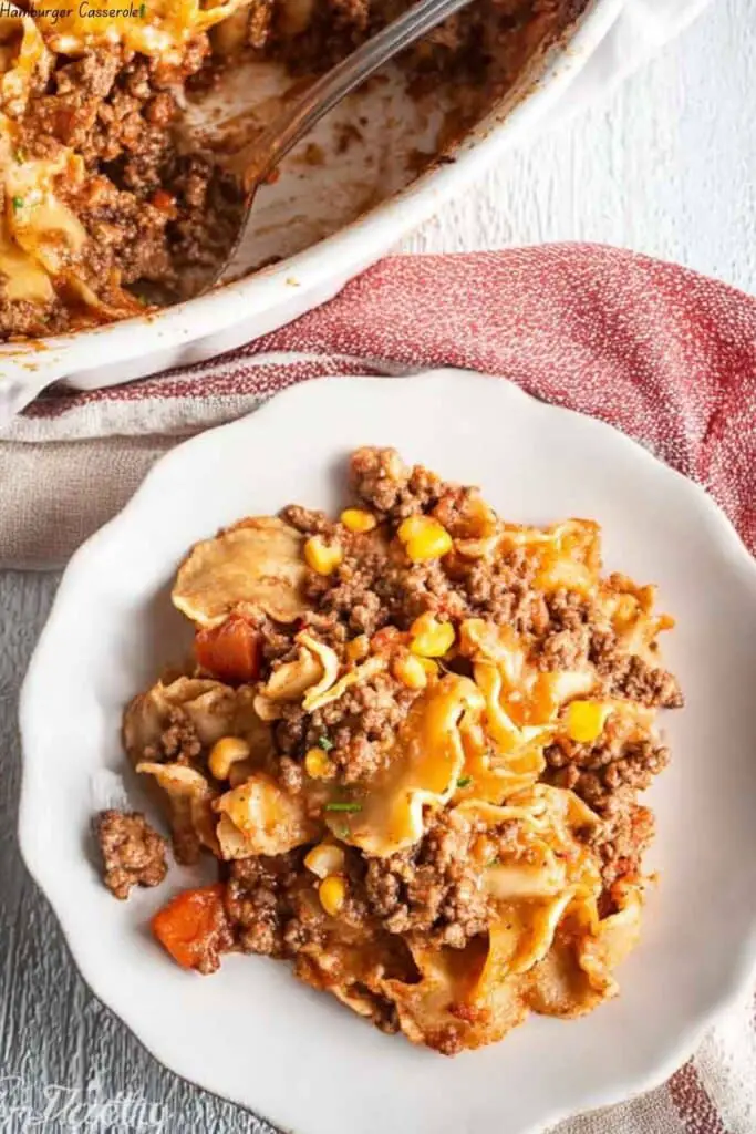 Hamburger Casserole 4 Hamburger Casserole