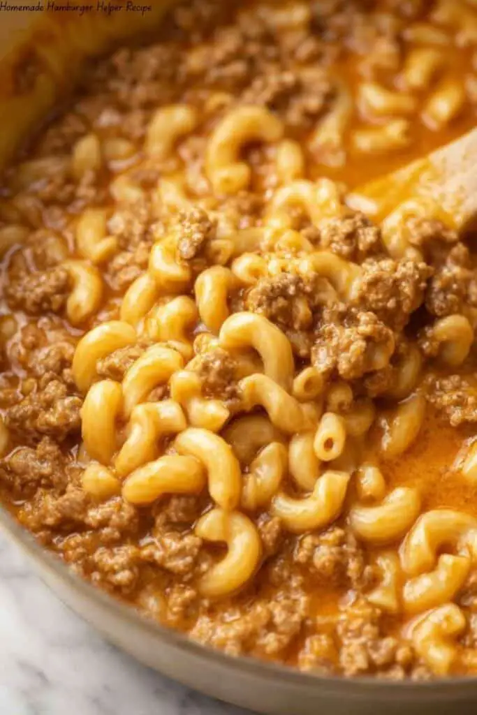 Homemade Hamburger Helper Recipe 4 Homemade Hamburger Helper Recipe